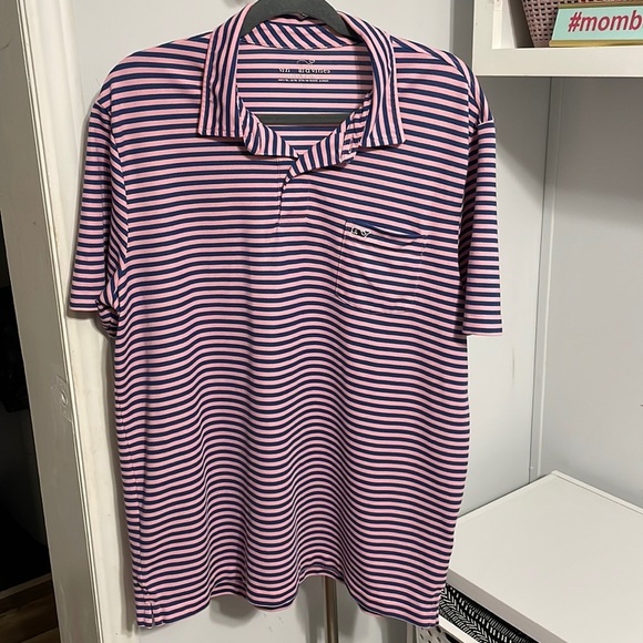 Vineyard Vines Other - Vineyard Vines Polo Stripped Shirt Size XL